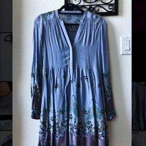 Free People Women’s Boho Long Sleeve Dress